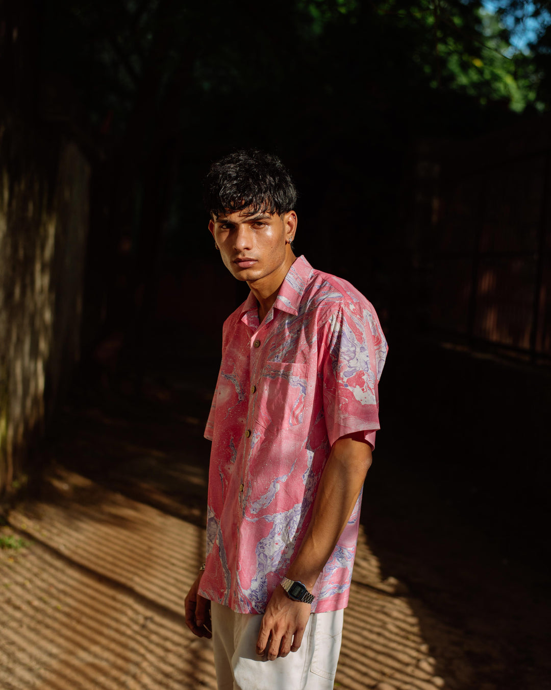 COTTON CANDY MARBLE SHIRT
