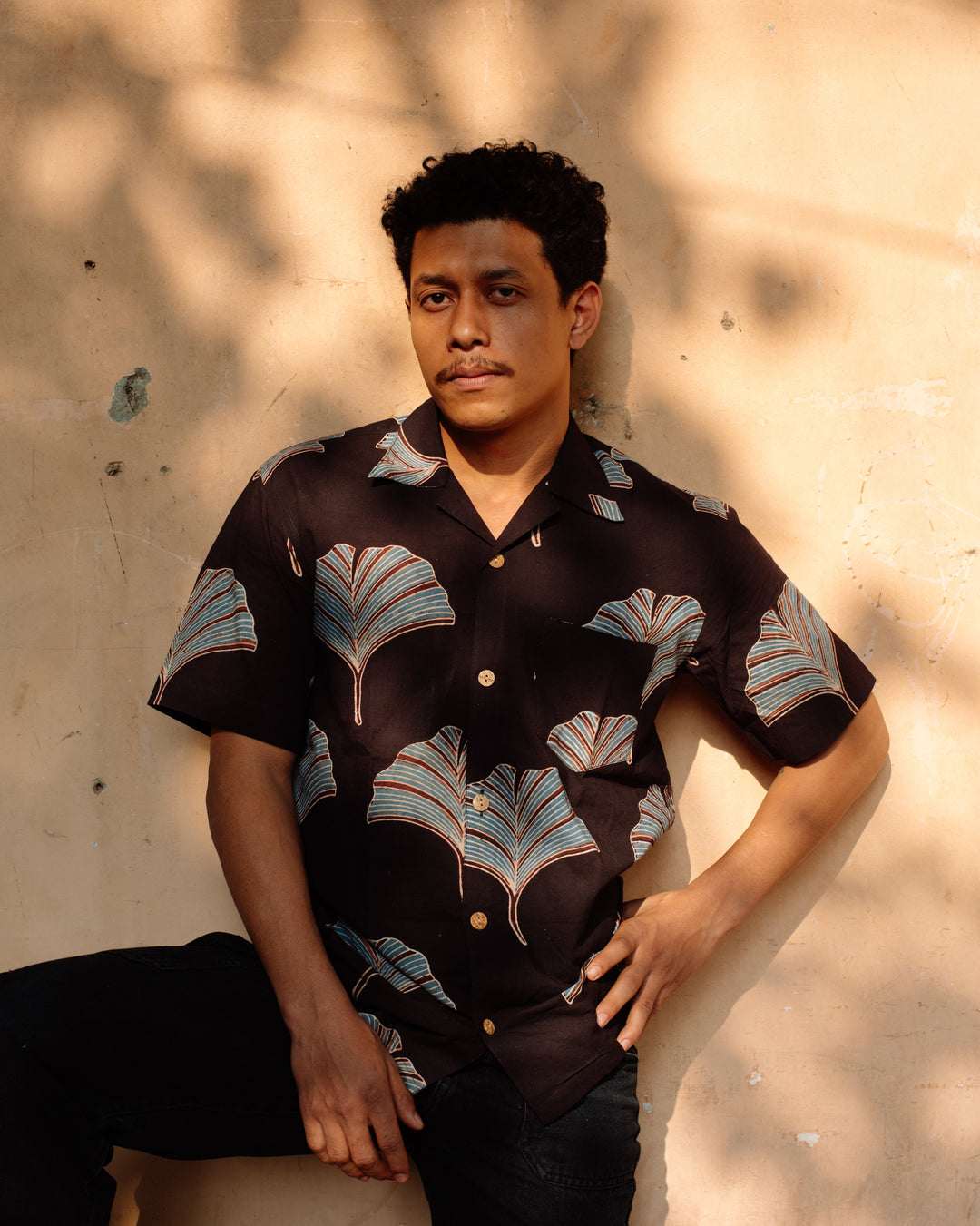 GINKGO AJRAKH SHIRT