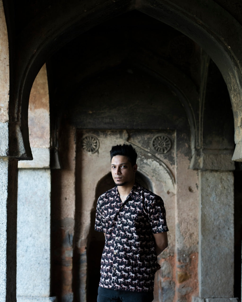 KALA GHODA BAGRU SHIRT