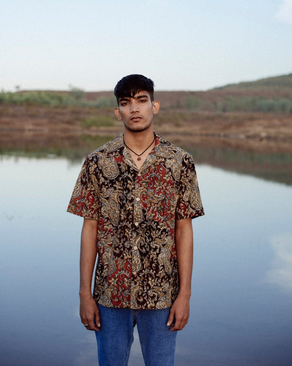 FLORAL MUGHAL BAGRU SHIRT