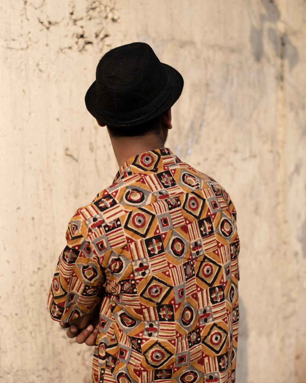 GEOMETRICAL BAGRU SHIRT