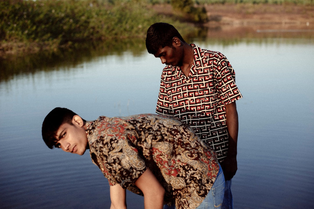 ABSTRACT BAGRU SHIRT