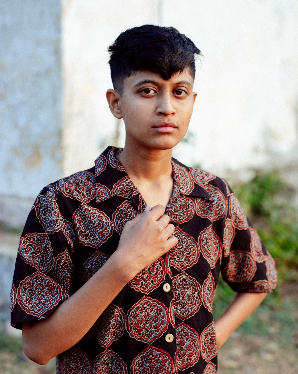KALA KALEEN AJRAKH SHIRT
