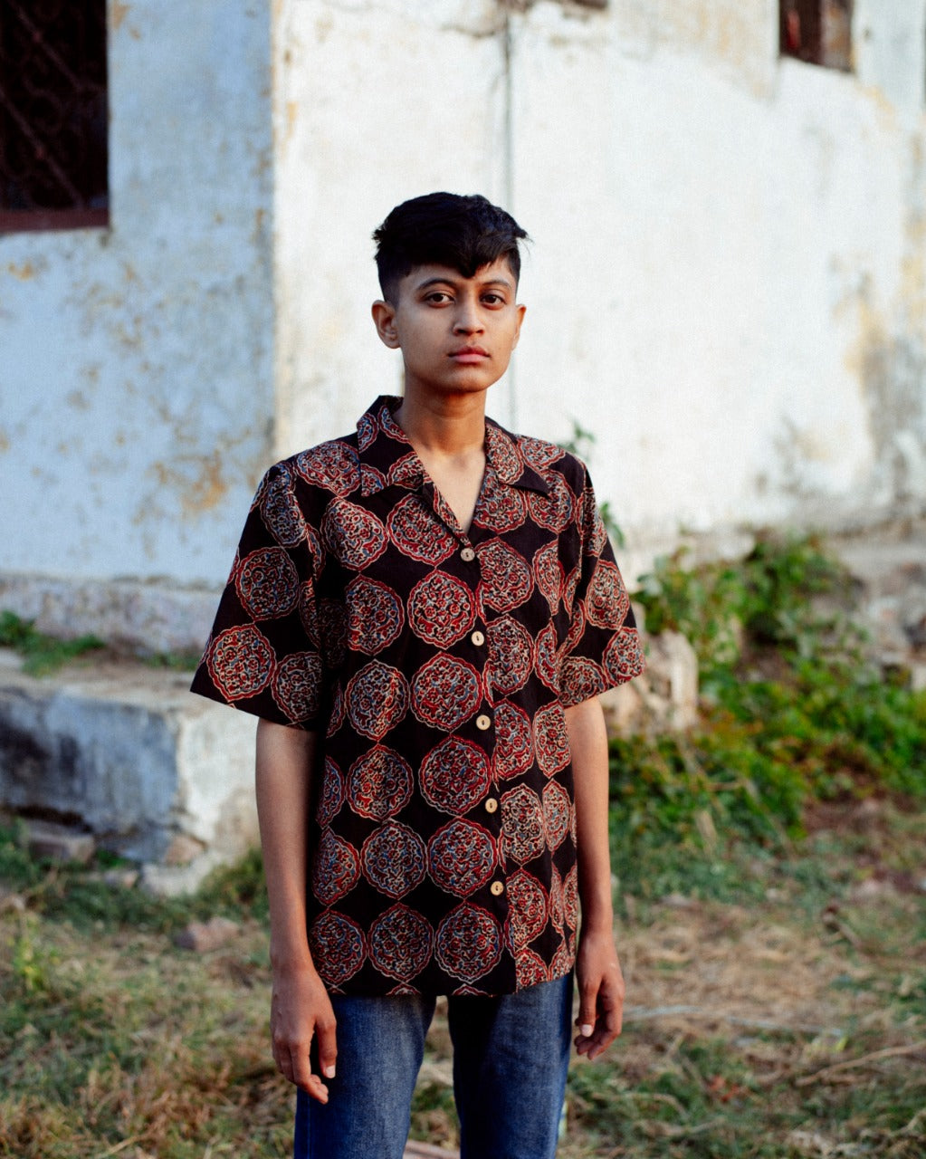 KALA KALEEN AJRAKH SHIRT