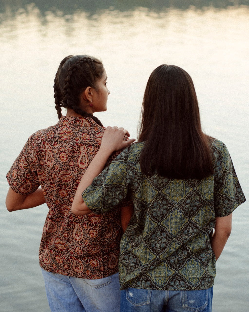 FLORAL LEAF KALAMKARI SHIRT