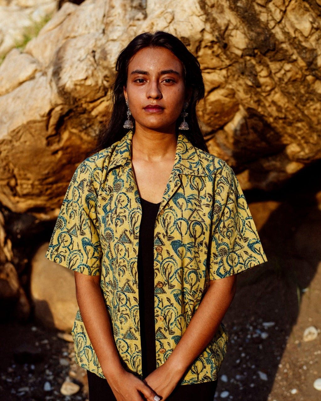 BEACH AJRAKH SHIRT