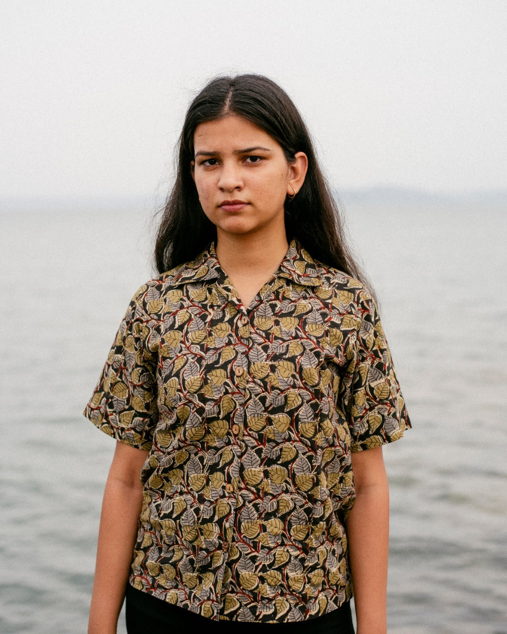 GREEN LEAF BAGRU SHIRT