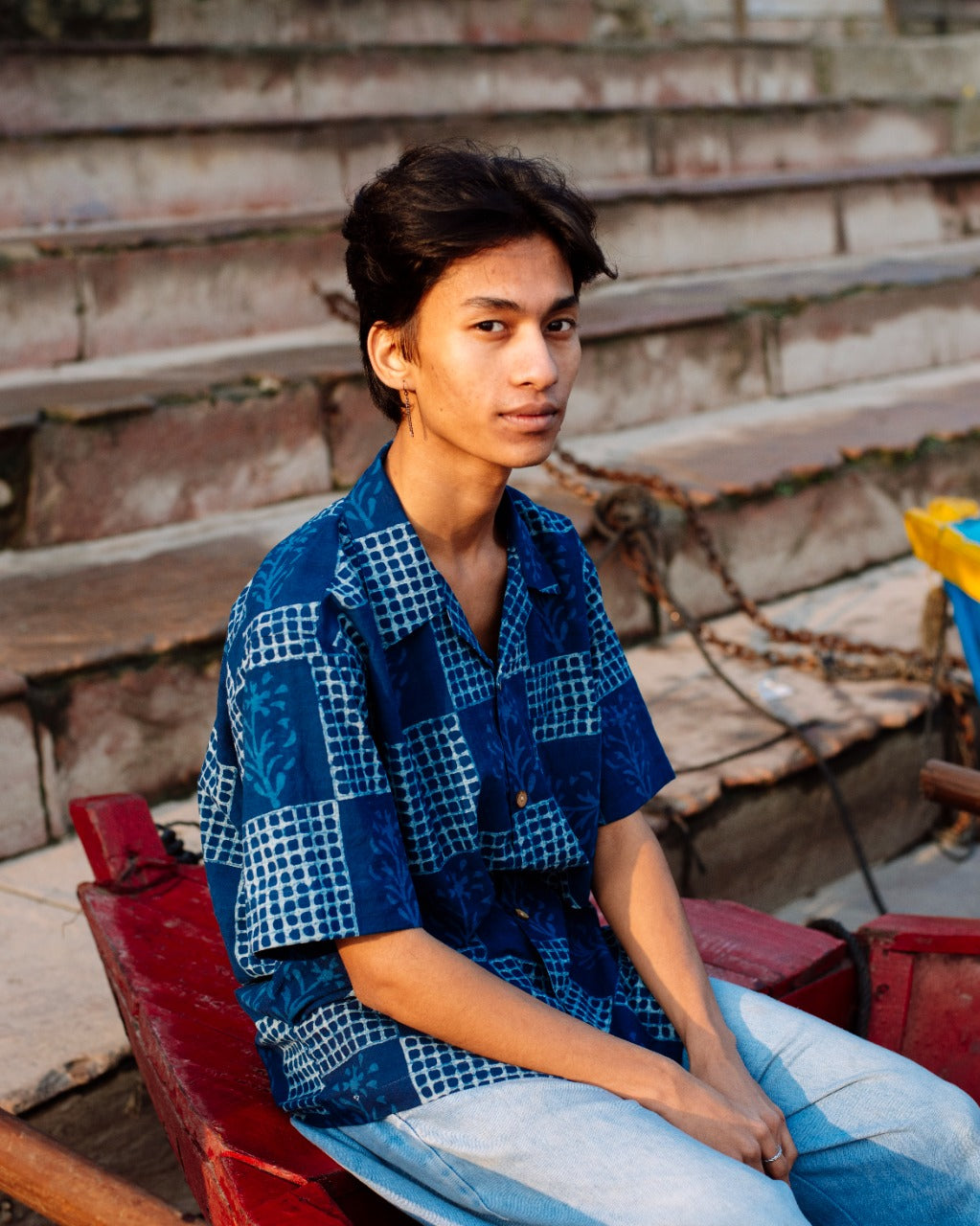 TIC TAC TOE INDIGO DABU SHIRT