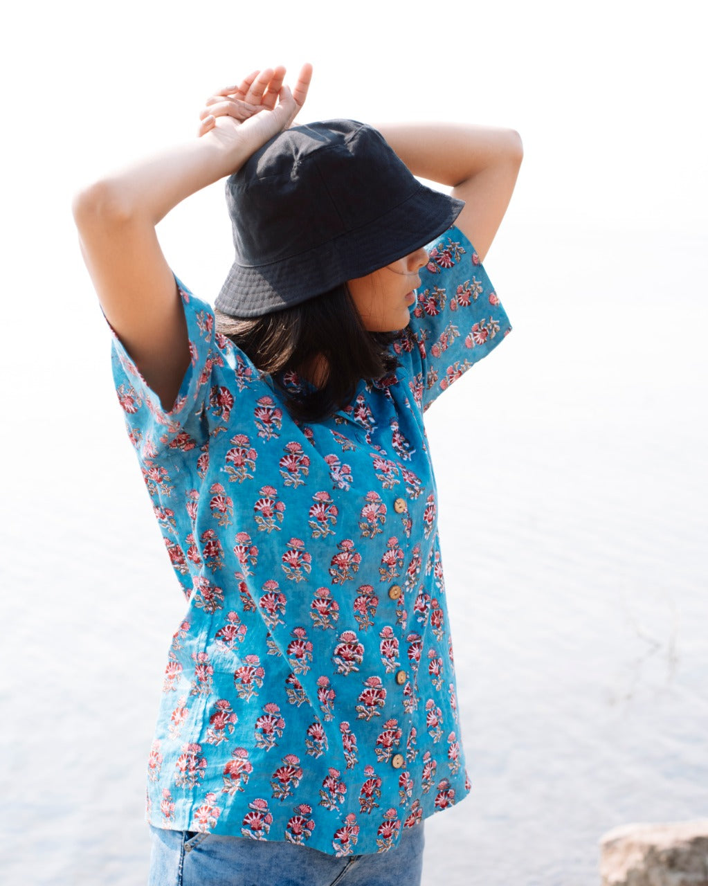 CORAL BLOSSOM RAPID SHIRT