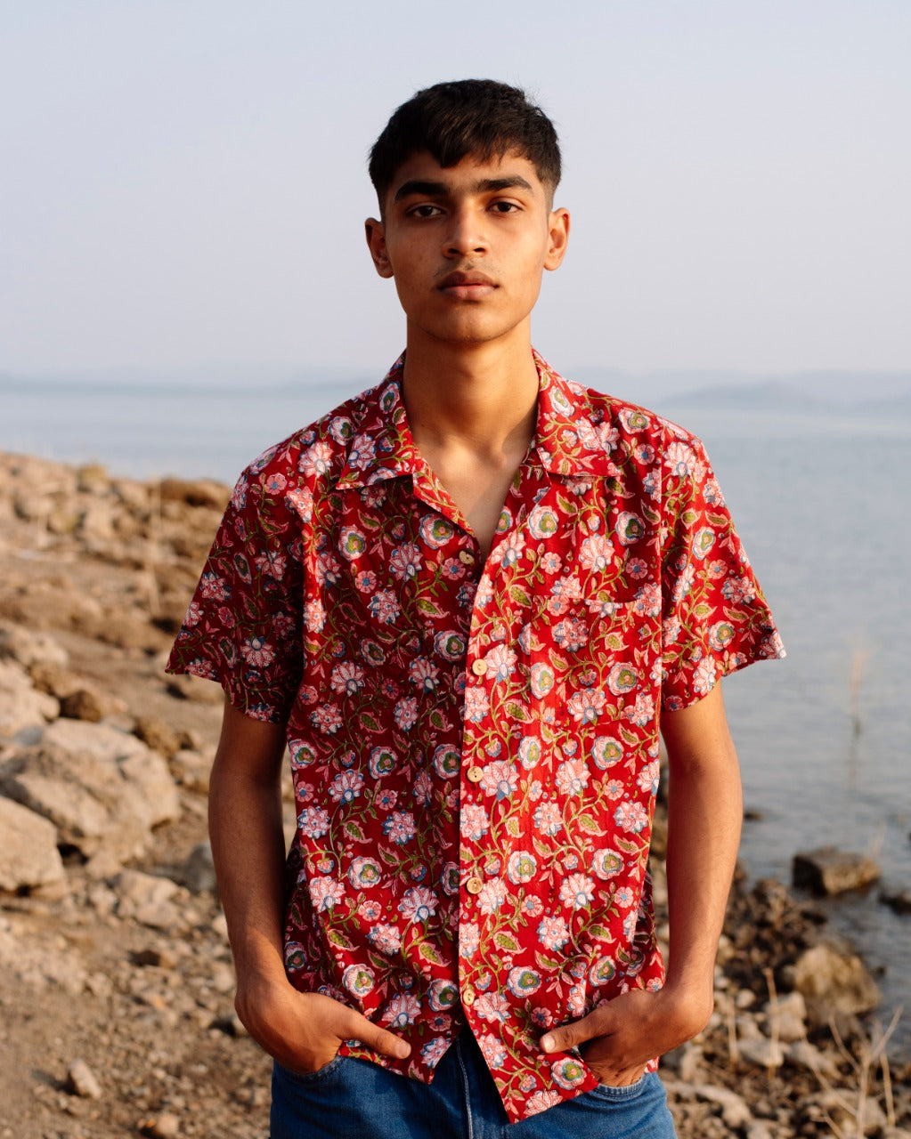 CRIMSON BLOSSOM RAPID SHIRT