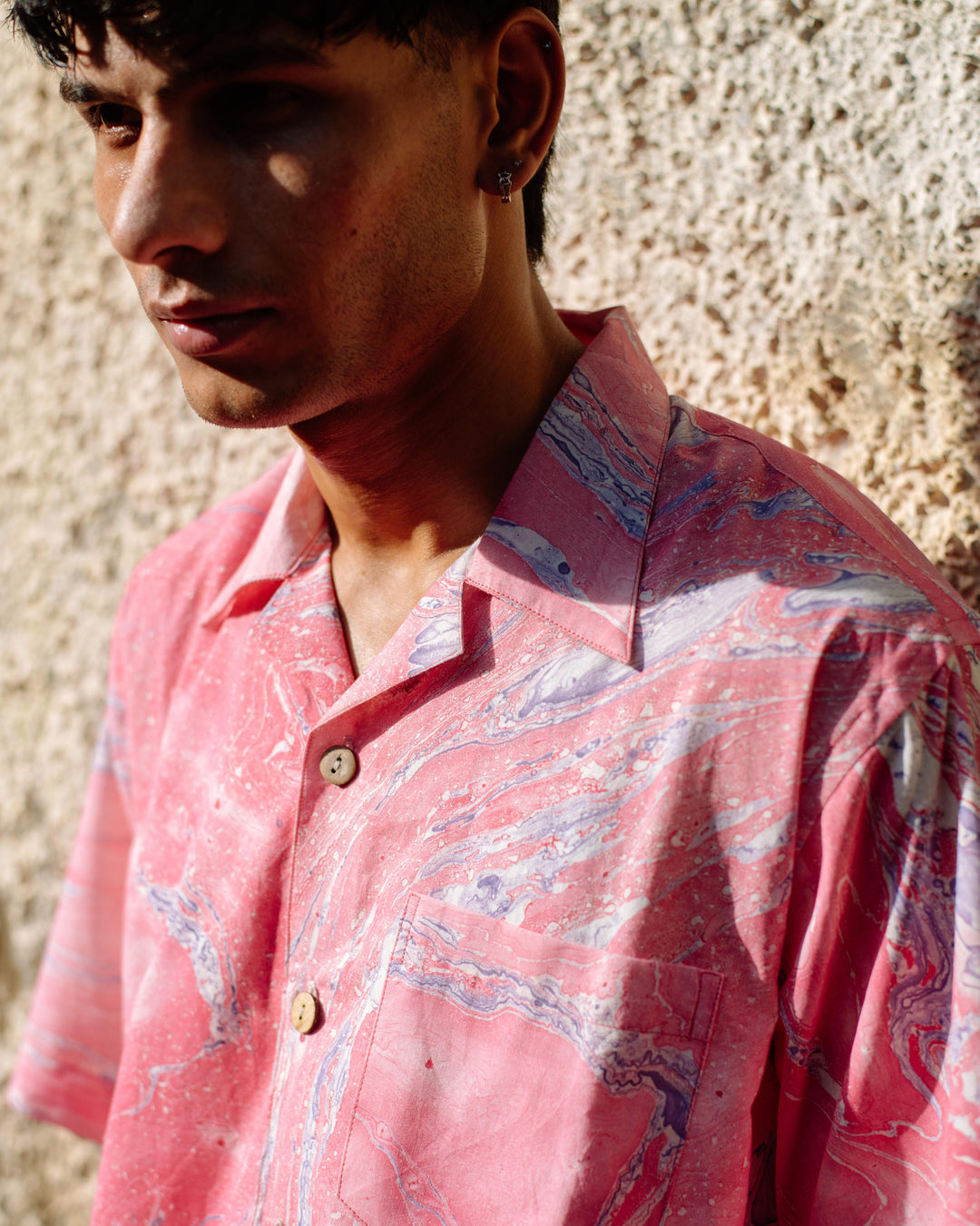 COTTON CANDY MARBLE SHIRT