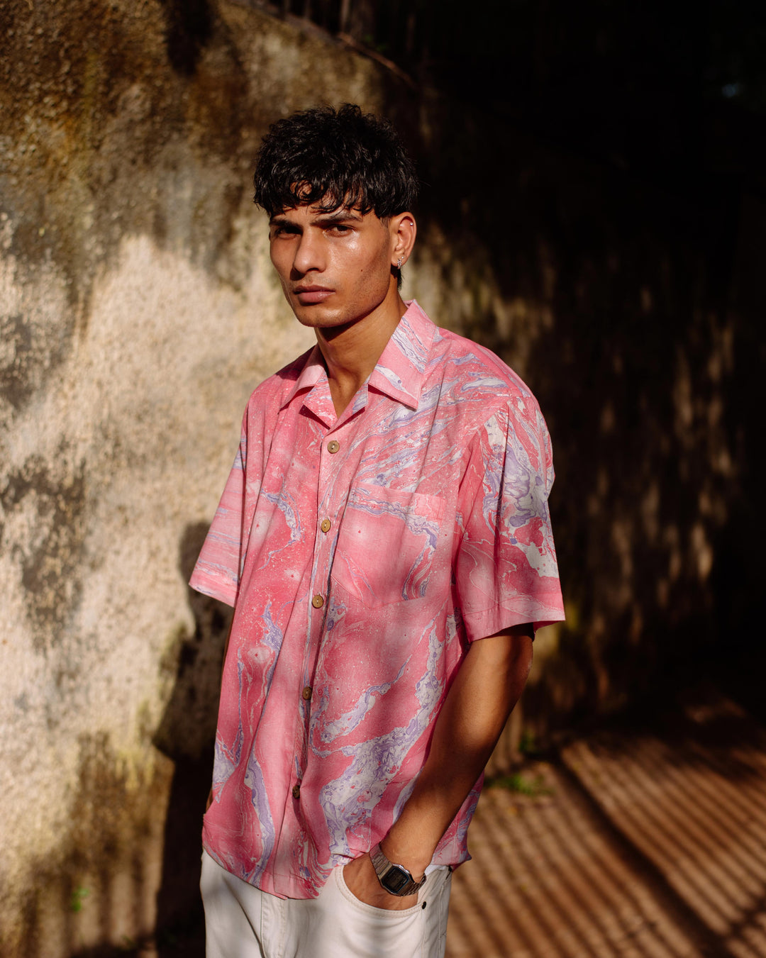 COTTON CANDY MARBLE SHIRT