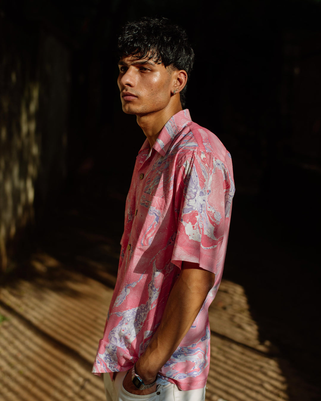 COTTON CANDY MARBLE SHIRT