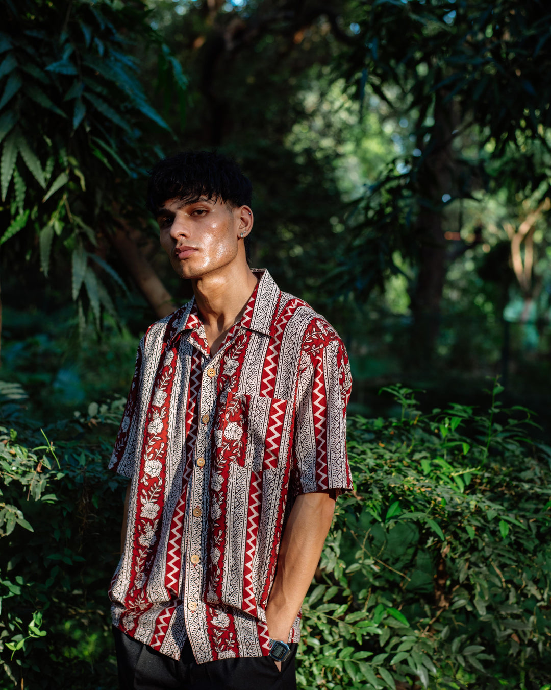 MULTI STRIPED BAGH SHIRT