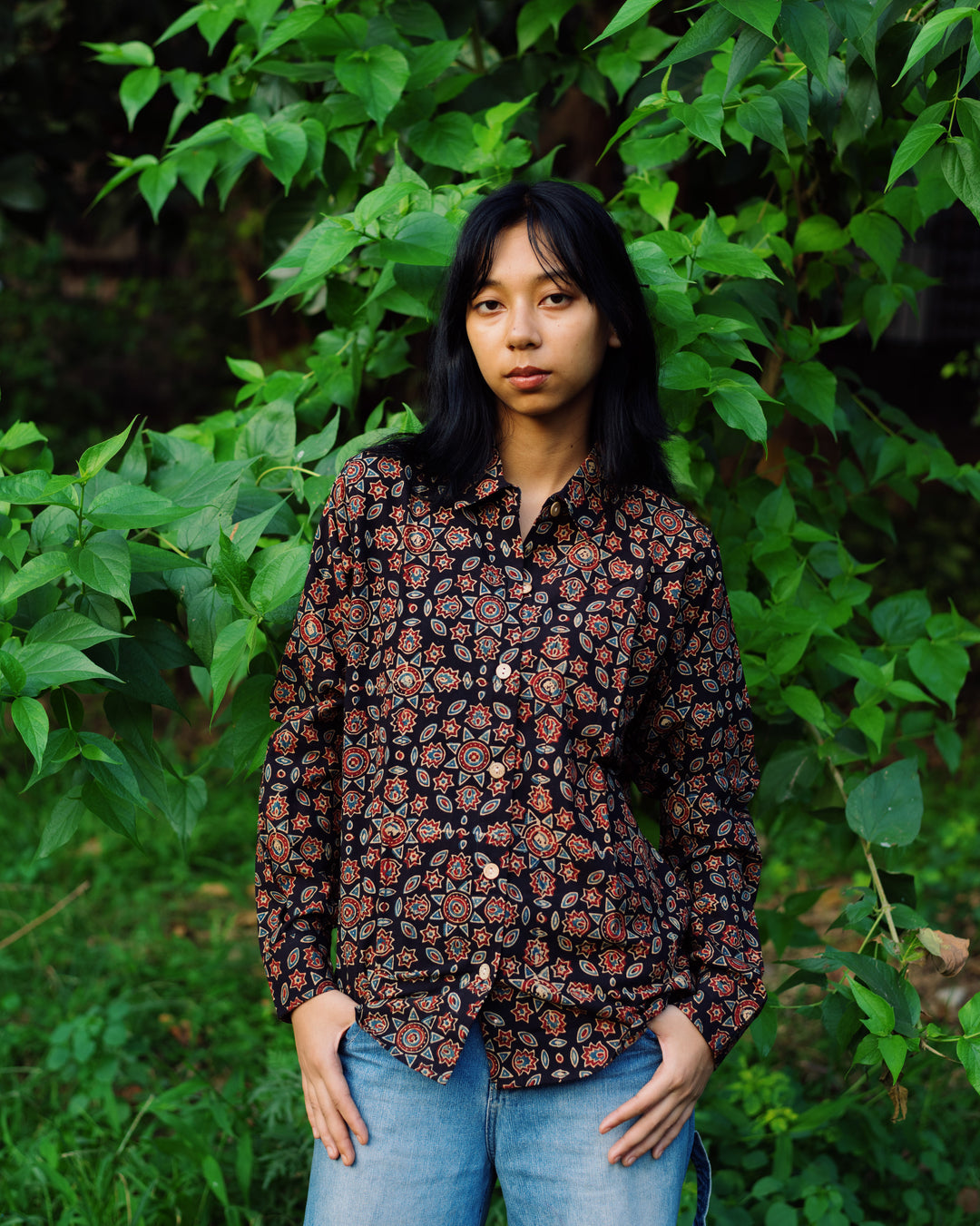 SITARA AJRAKH FULL SHIRT