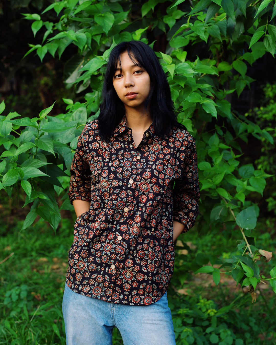 SITARA AJRAKH FULL SHIRT