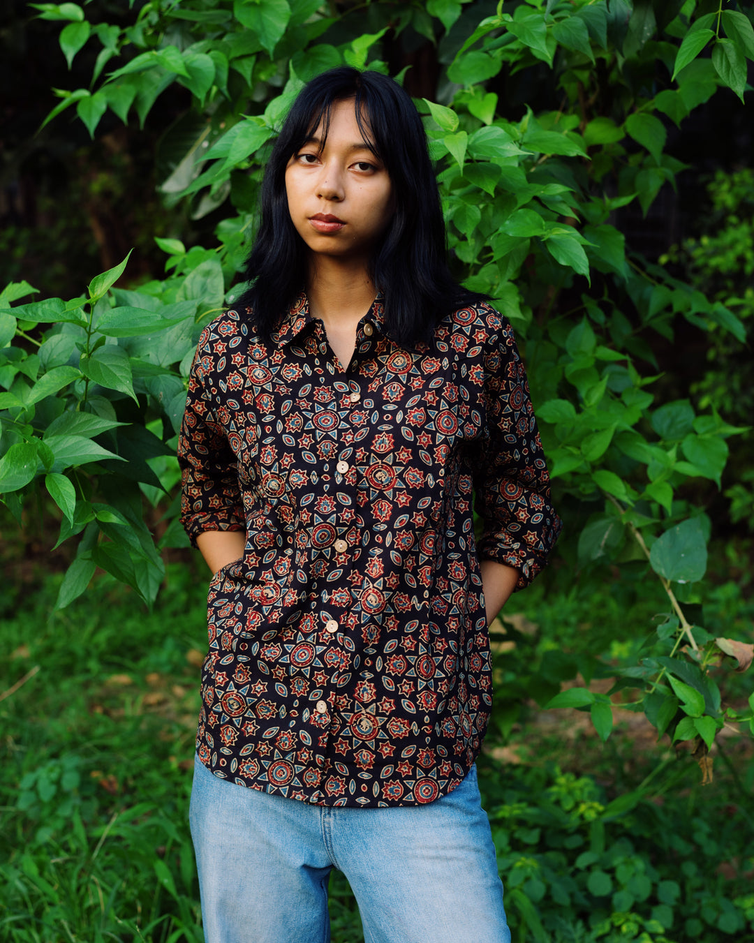 SITARA AJRAKH FULL SHIRT